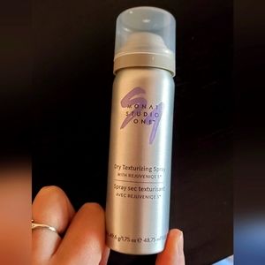 Monat studio one dry texturing spray infused with Rejuveniqe S